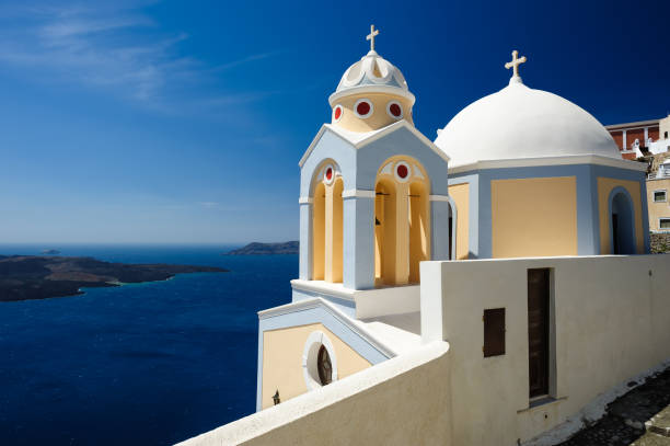 istock Church in Fira, Santorini 639529090