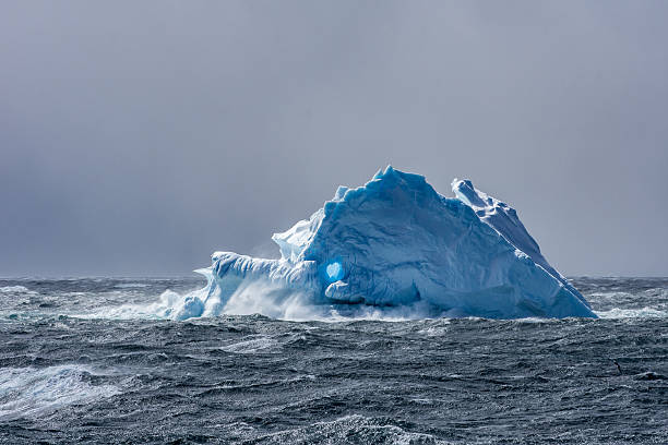 istock Massive Iceberg floating in Antarctica 639531352