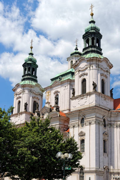 istock St. Nicholas Church, Prague, Czech Republic. 639531626