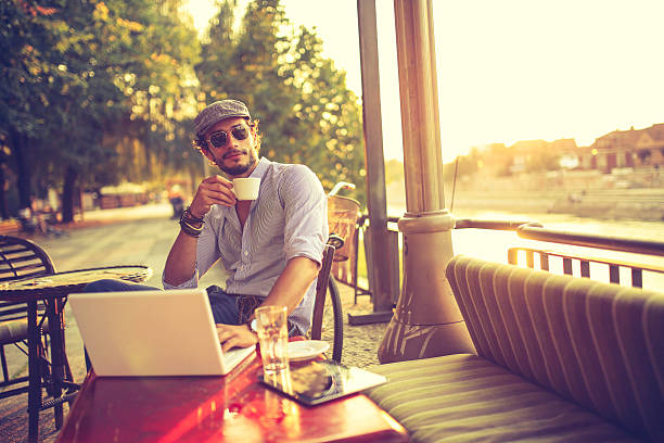 istock Successful day ends at peace with coffee 639535684