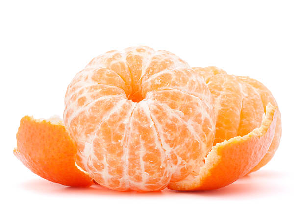 istock Peeled tangerine or mandarin fruit 639539388