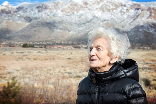 Senior Woman Portrait. Albuquerque, USA