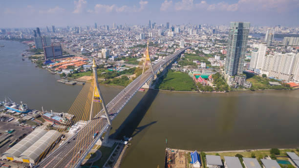 istock The Bhumibol Bridge Industrial Ring Road Bridge 639545178