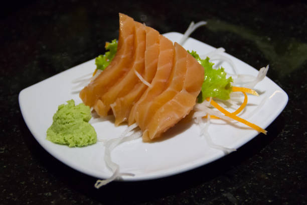 istock Sashimi, crab sticks and sweet egg 639550084
