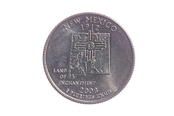 istock USA Quarter Coin - New Mexico 639551210