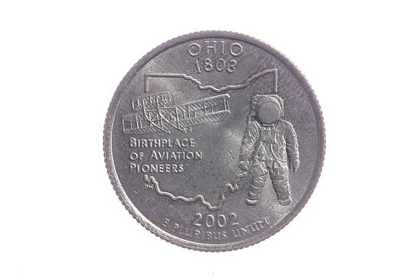 istock USA Quarter Coin - Ohio 639551306