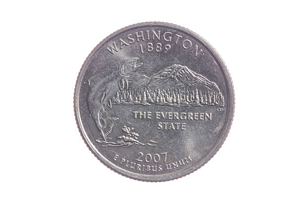 istock USA Quarter Coin - Washington 639552160