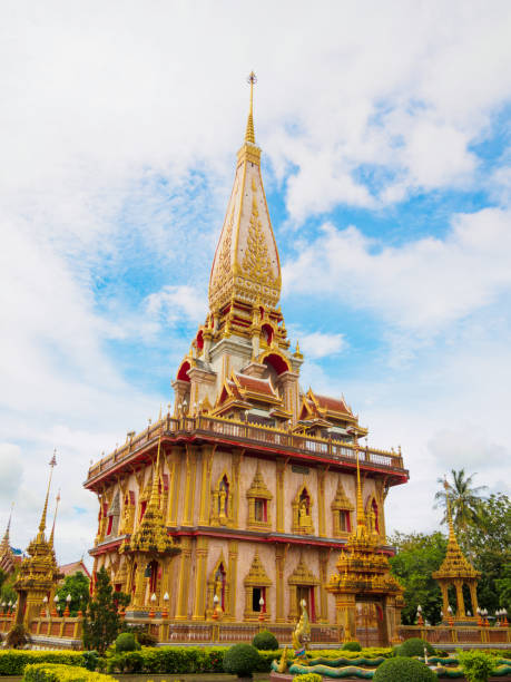 istock Chaithararam Temple Wat Chalong at Phuket Thailand 639552654