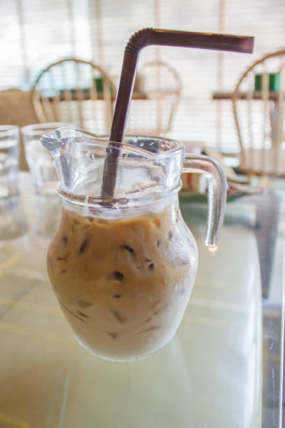 istock iced milk coffee in glass jar 639555914