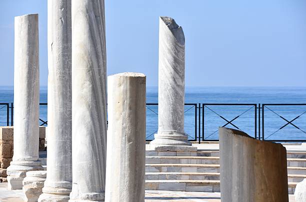 istock The ancient Caesarea, Israel 639560928