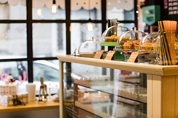 istock Pastry shop interior 639563478