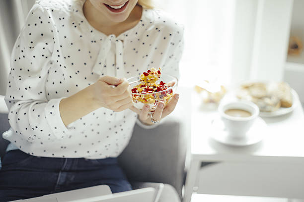 istock Young woman at home 639577258