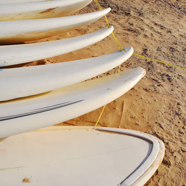 istock none brand surf boards on beach 639581164