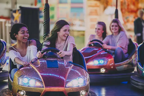 Photo of Bestfriends Driving Dodgems