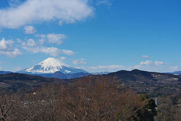 istock Mount Fuji to see from Ninomiya-machi 639584478