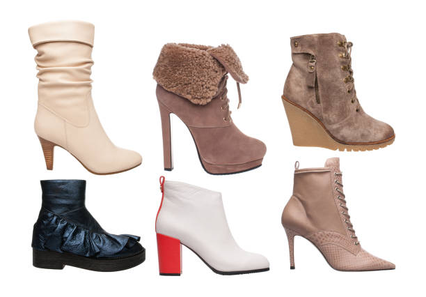 istock women shoes on white background isolated 639595090