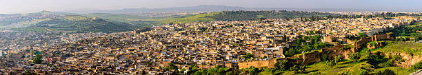 istock Panoramic view of Medina in Fez 639608082