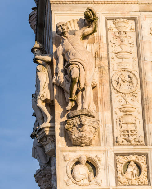 istock Pavia Carthusian monastery statues from the renaissance. 639618268