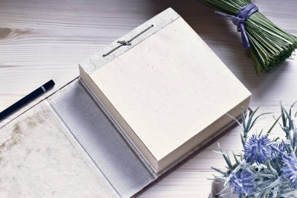 istock Paper Notepad On Wooden Table 639625180