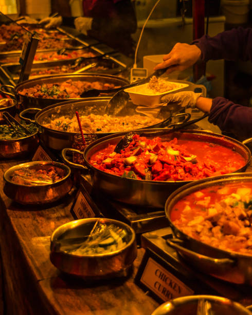 istock Gorgeous oriental dishes 639627334