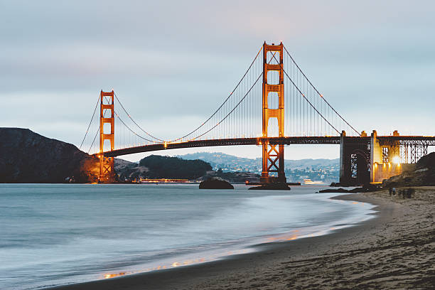 istock Golden Gate Bridge in San Francisco at Sunset 639628586