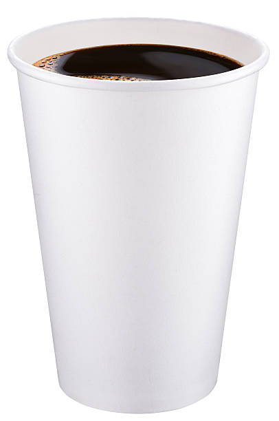 istock White plastic cup of coffee. 639632100