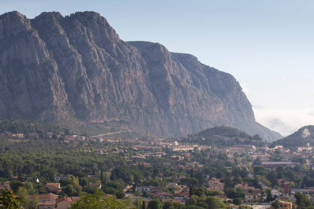 istock Montserrat mountains and Collbato village 639632582