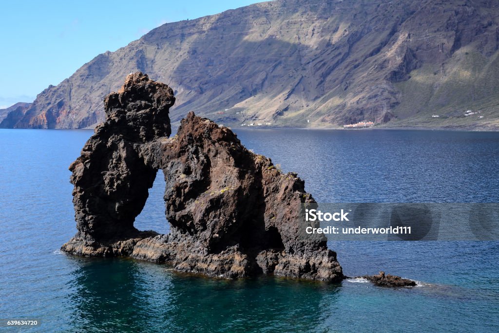 Roque de Bonanza beach in El Hierro Roque de Bonanza beach in El Hierro Canary islands Spain El Hierro - Canary Islands Stock Photo