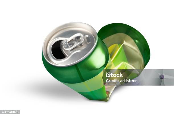 Can Stock Photo - Download Image Now - Crushed, Drink Can, Can