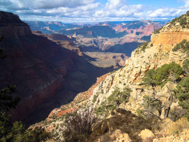 istock Grand canyon at sunrise - Stock image 639643288