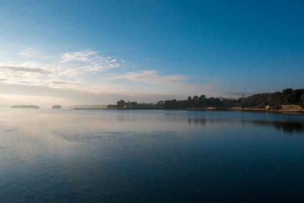 istock Sunset in Brittany (Morbihan), France. 639644564