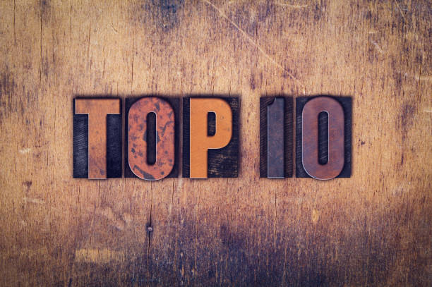 istock Top 10 Concept Wooden Letterpress Type 639649236