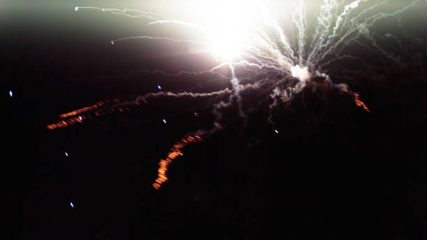 istock powerful fireworks in the night sky 639649410