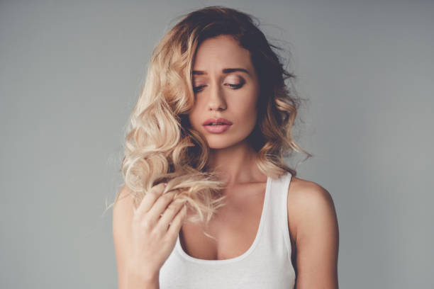 istock Beautiful blonde girl 639651040