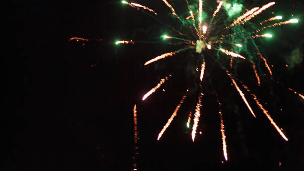 istock powerful fireworks in the night sky 639653472