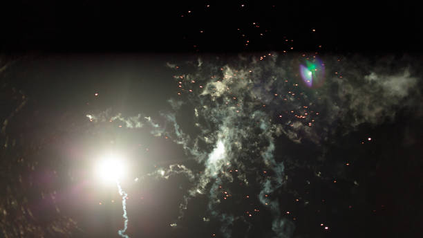 istock powerful fireworks in the night sky 639654058