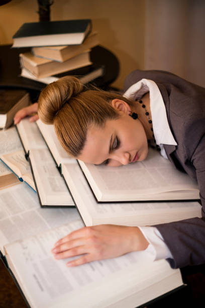 istock Tired businesswoman need a rest! 639655960