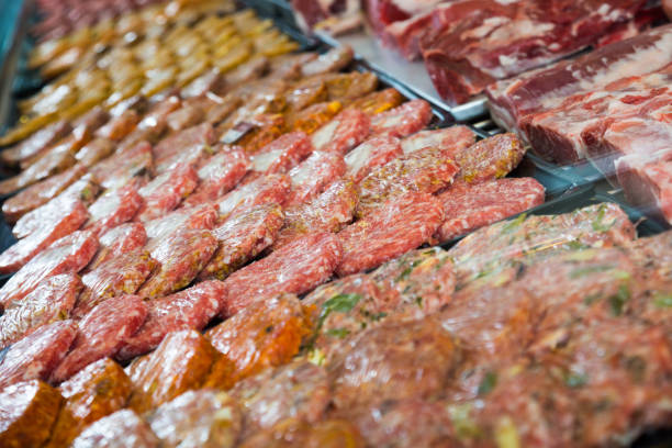 istock hamburguesa assort on counter 639657292