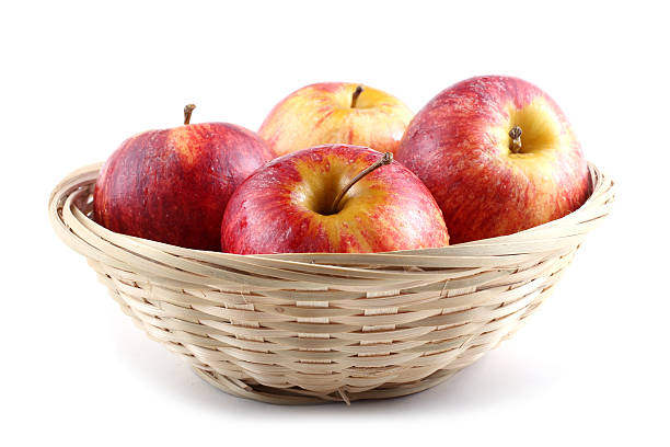 istock Gala apples on wicked plate 639663238