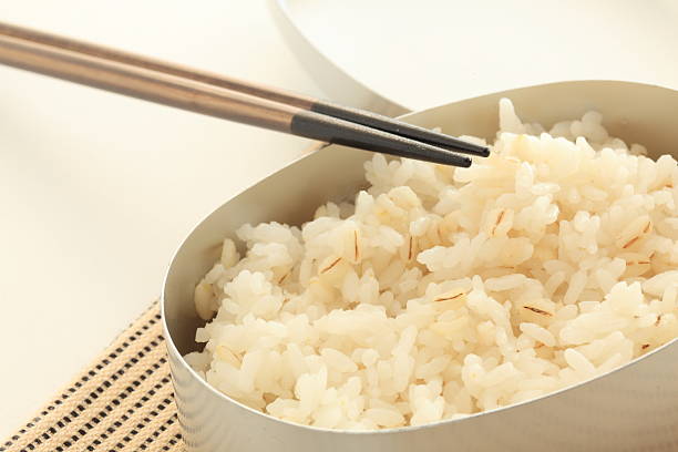 istock Japanese food, barley rice 639664218