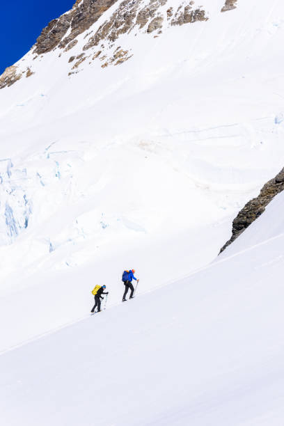 istock Ice Climbing on glacier in Switzerland - Aletsch Glacier 639671904