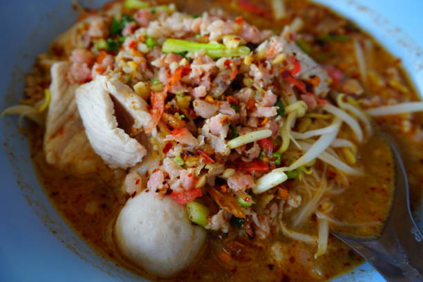istock Tom yum noodles 639673008