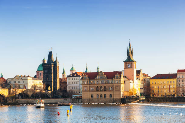istock Old Town and Charles bridge in Prague 639673826