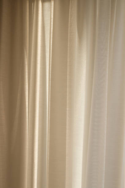 istock Morning sun shines through the curtains. 639679070