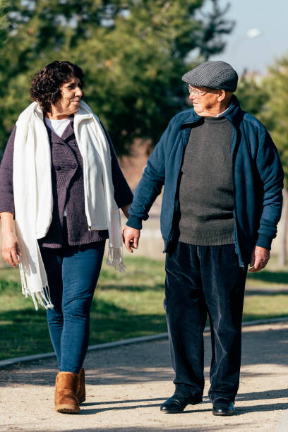 istock Senior Couple walking. 639679142