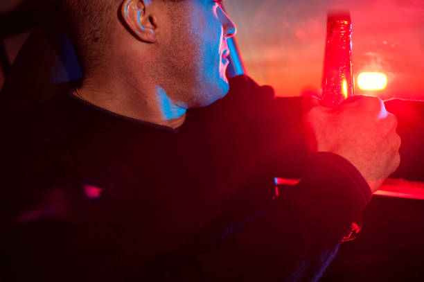 istock Drunk driver chased by police 639682808