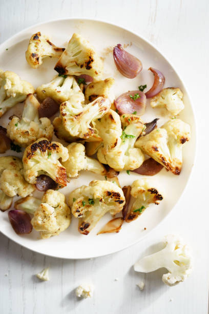 roasted cauliflower salad