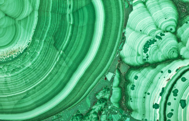 green malachite beautiful texture macro green copper ore texture macro malachite stock pictures, royalty-free photos & images