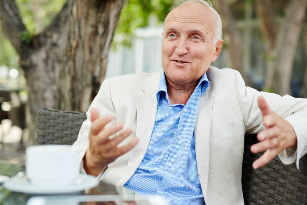 istock Excited Senior Talker 639694966
