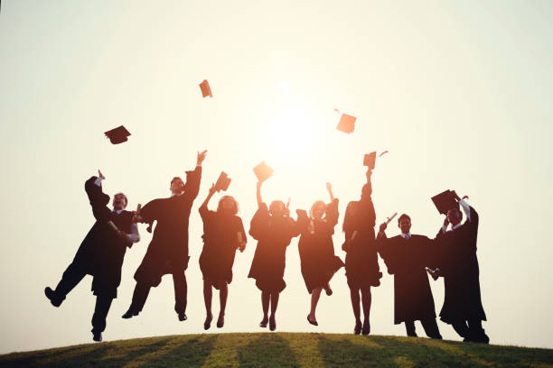Graduation College School Degree Successful Concept Graduation College School Degree Successful Concept alumni stock pictures, royalty-free photos & images